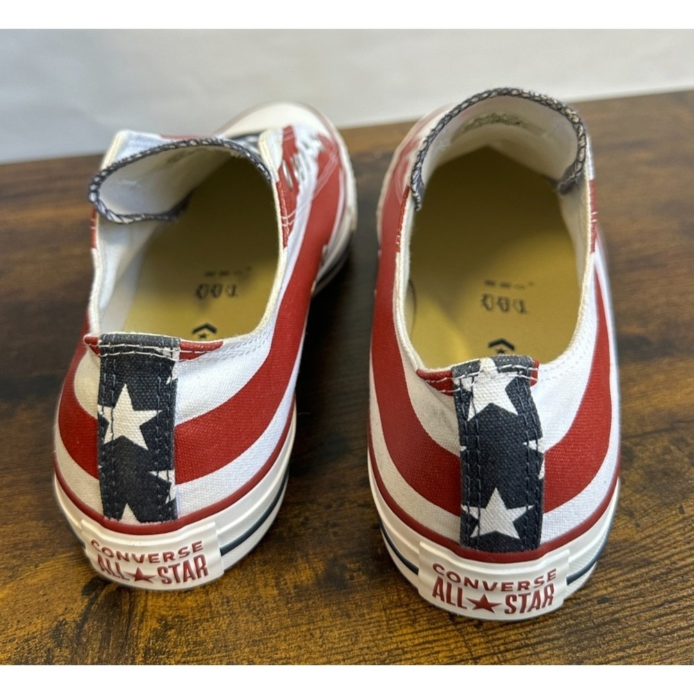 Converse Chuck Taylor All Star Low US American Flag Stars Mens 7.5 W 9.5 - Picture 8 of 11